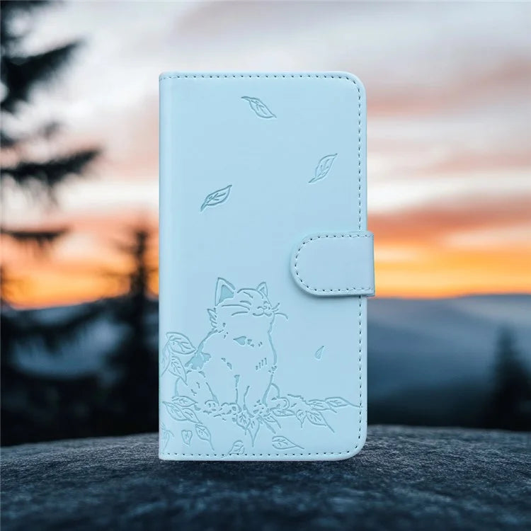 For Xiaomi Redmi K70 Ultra Case Wallet Cat Pattern Imprinted Leather Phone Cover