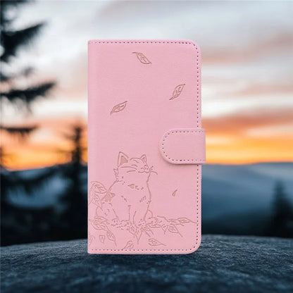 For Xiaomi Redmi K70 Ultra Case Wallet Cat Pattern Imprinted Leather Phone Cover