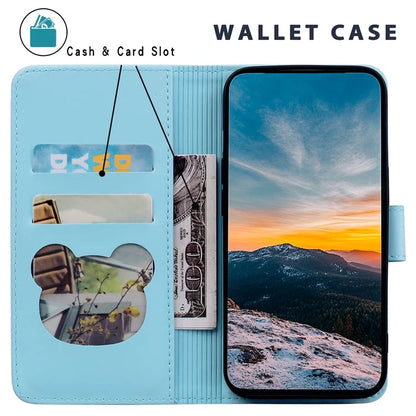 For Samsung Galaxy S23+ Case Wallet Cat Pattern Imprinted Leather Phone Cover