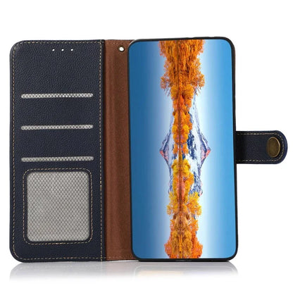 KHAZNEH For Samsung Galaxy A06 Case Genuine Cow Leather Wallet Phone Cover