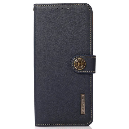 KHAZNEH For Samsung Galaxy A06 Case Genuine Cow Leather Wallet Phone Cover