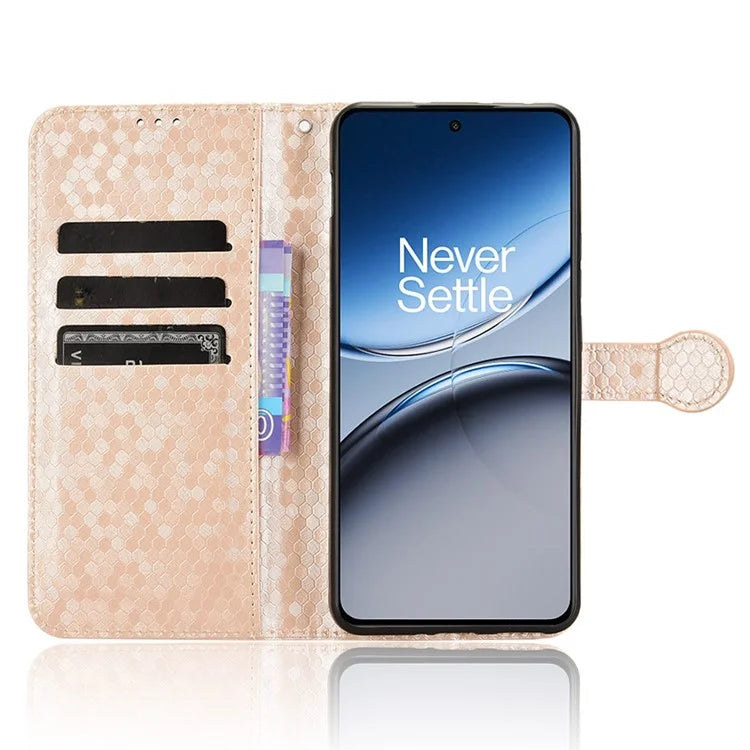 For OnePlus Nord 4 Wallet Case Dot Pattern Imprint PU Leather Phone Cover