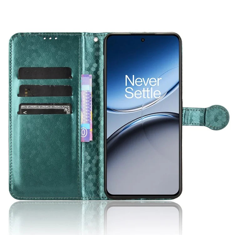 For OnePlus Nord 4 Wallet Case Dot Pattern Imprint PU Leather Phone Cover