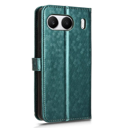 For OnePlus Nord 4 Wallet Case Dot Pattern Imprint PU Leather Phone Cover