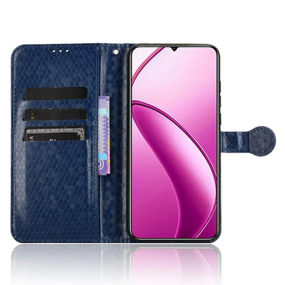 For Oukitel C53 Wallet Case Dot Pattern Imprint PU Leather Phone Cover
