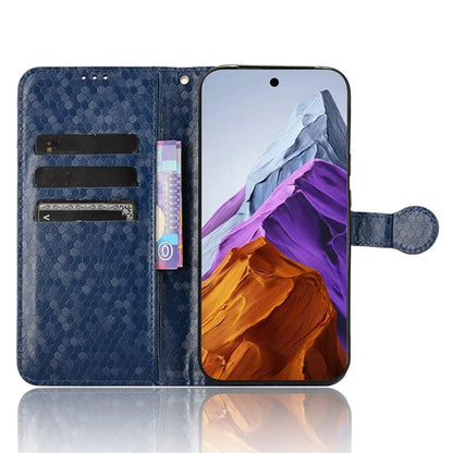 For Google Pixel 9 / 9 Pro Wallet Case Dot Pattern Imprint PU Leather Phone Cover