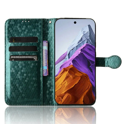 For Google Pixel 9 / 9 Pro Wallet Case Dot Pattern Imprint PU Leather Phone Cover