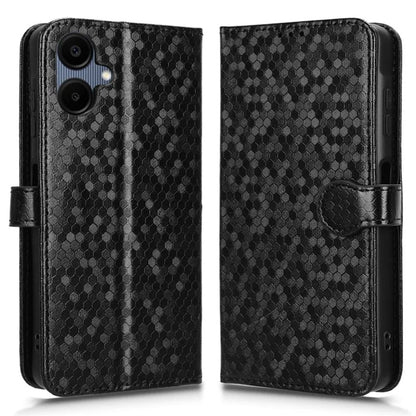 For Samsung Galaxy A06 Wallet Case Dot Pattern Imprint PU Leather Phone Cover