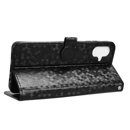 For Samsung Galaxy A06 Wallet Case Dot Pattern Imprint PU Leather Phone Cover
