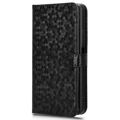 For Samsung Galaxy A06 Wallet Case Dot Pattern Imprint PU Leather Phone Cover