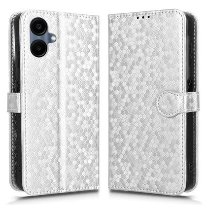 For Samsung Galaxy A06 Wallet Case Dot Pattern Imprint PU Leather Phone Cover