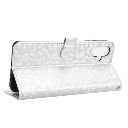 For Samsung Galaxy A06 Wallet Case Dot Pattern Imprint PU Leather Phone Cover