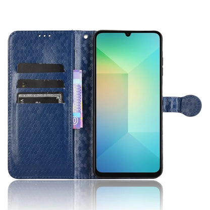 For Samsung Galaxy A06 Wallet Case Dot Pattern Imprint PU Leather Phone Cover