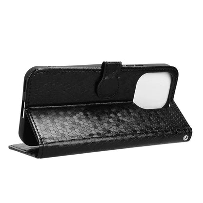 For Honor X60i 5G Wallet Case Dot Pattern Imprint PU Leather Phone Cover