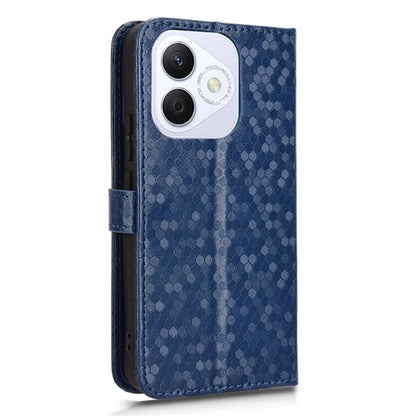 For Honor X60i 5G Wallet Case Dot Pattern Imprint PU Leather Phone Cover