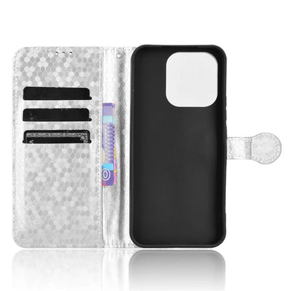For Honor X60i 5G Wallet Case Dot Pattern Imprint PU Leather Phone Cover