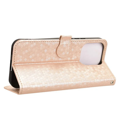 For Honor X60i 5G Wallet Case Dot Pattern Imprint PU Leather Phone Cover