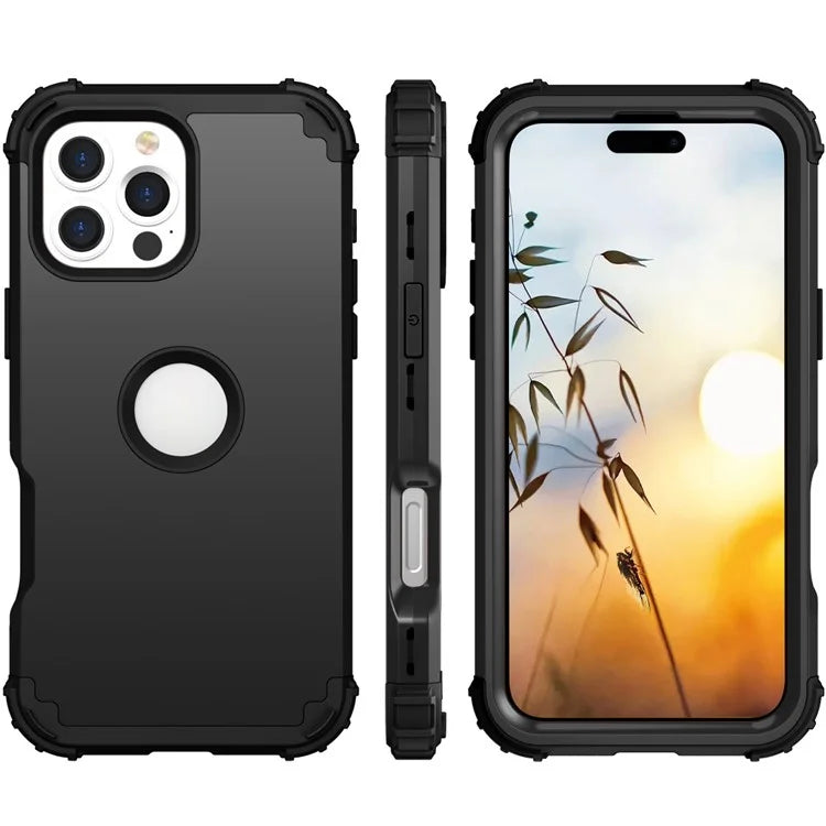 L-Style For iPhone 16 Pro Max Case Shockproof PC + TPU Phone Back Cover