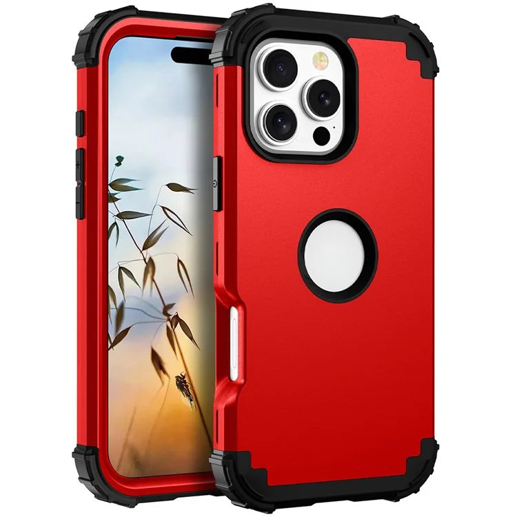 L-Style For iPhone 16 Pro Case Shockproof PC + TPU Phone Back Cover
