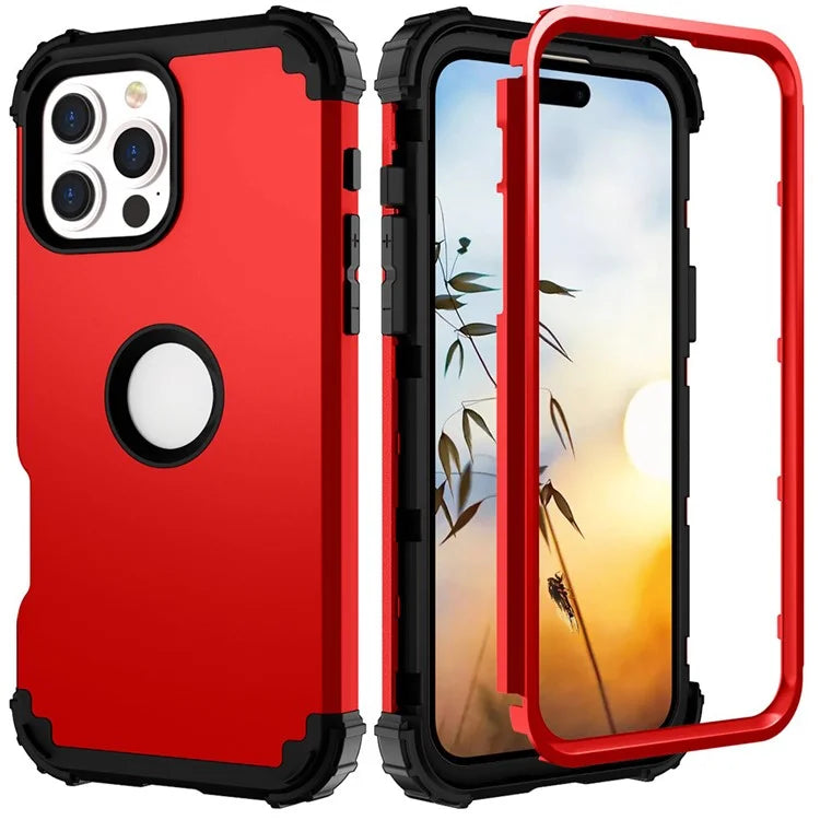 L-Style For iPhone 16 Pro Case Shockproof PC + TPU Phone Back Cover