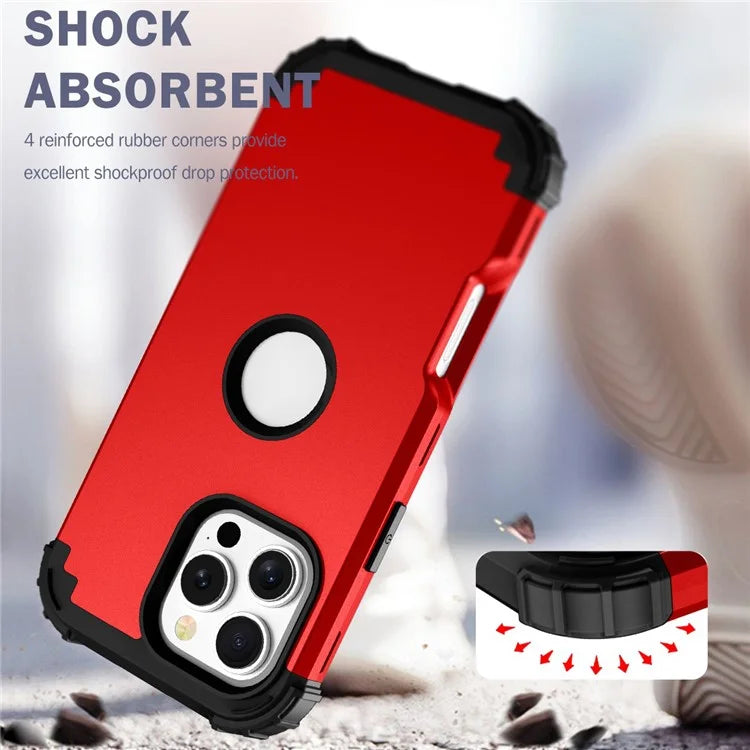 L-Style For iPhone 16 Pro Case Shockproof PC + TPU Phone Back Cover