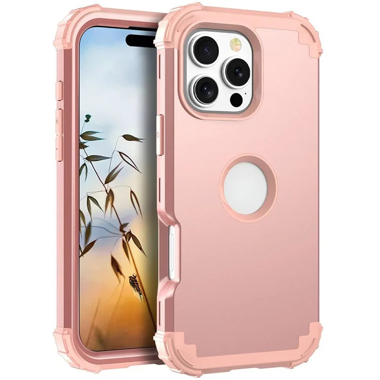 L-Style For iPhone 16 Pro Case Shockproof PC + TPU Phone Back Cover