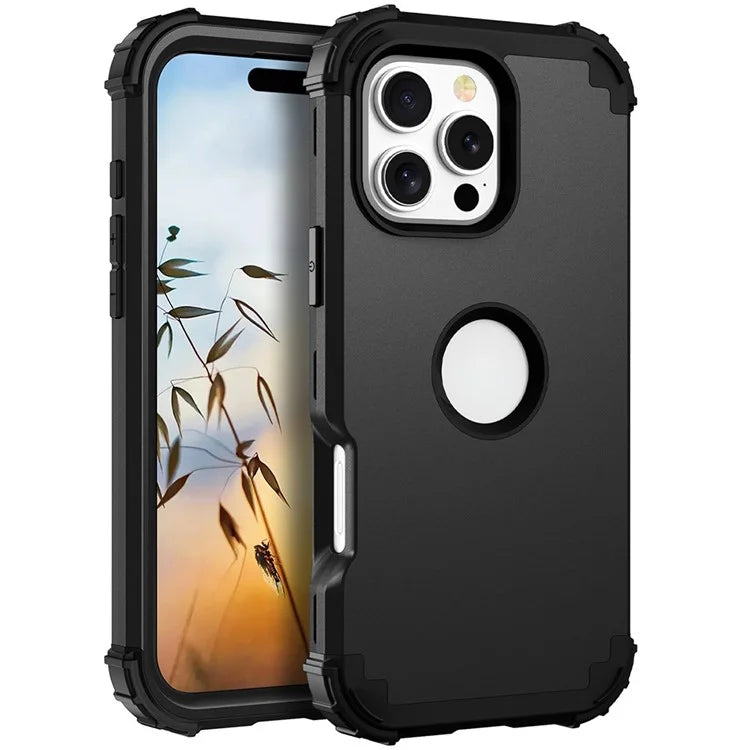 L-Style For iPhone 16 Pro Case Shockproof PC + TPU Phone Back Cover