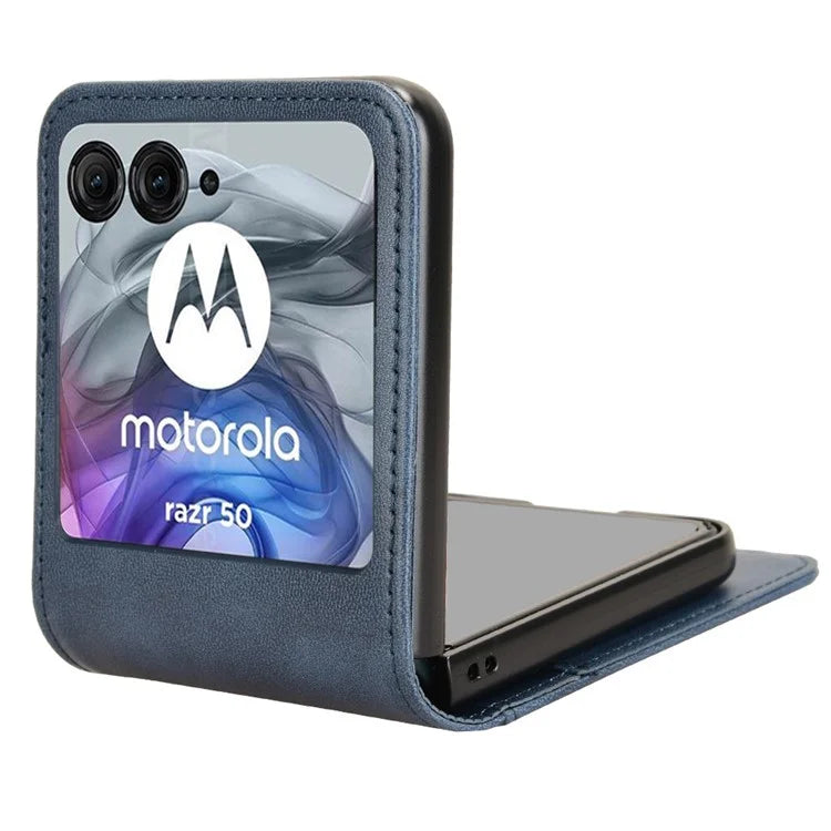 For Motorola Razr 50 5G Wallet Case Shockproof Leather Phone Cover