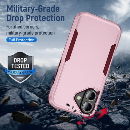 For iPhone 16 Case PC+TPU Military Grade Drop Protective Phone Cover