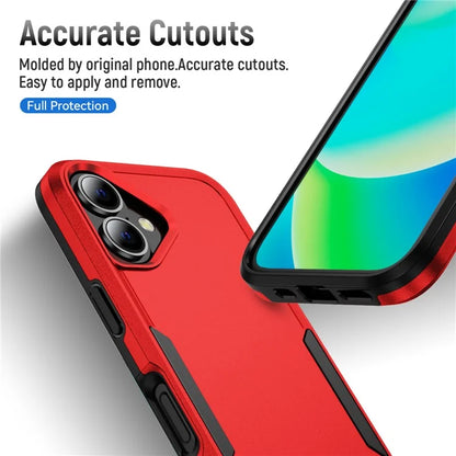 For iPhone 16 Case PC+TPU Military Grade Drop Protective Phone Cover