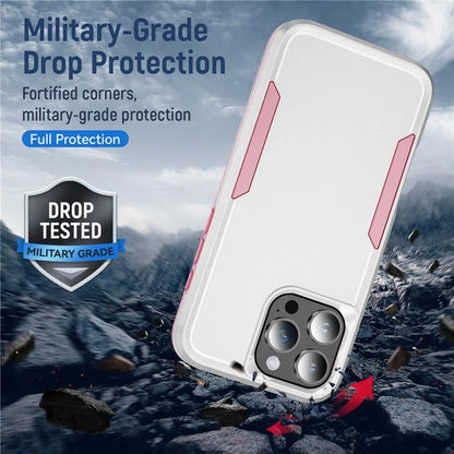 For iPhone 16 Pro Case PC+TPU Military Grade Drop Protective Phone Cover
