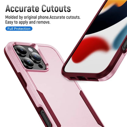 For iPhone 16 Pro Case PC+TPU Military Grade Drop Protective Phone Cover