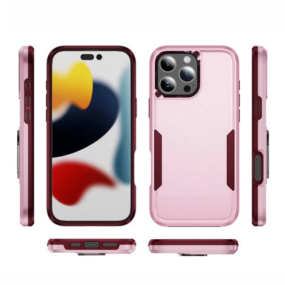 For iPhone 16 Pro Case PC+TPU Military Grade Drop Protective Phone Cover