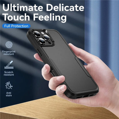 For iPhone 16 Pro Case PC+TPU Military Grade Drop Protective Phone Cover