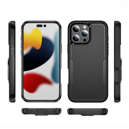 For iPhone 16 Pro Case PC+TPU Military Grade Drop Protective Phone Cover