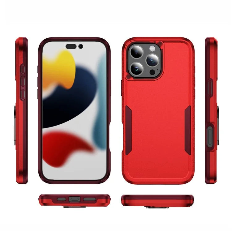 For iPhone 16 Pro Case PC+TPU Military Grade Drop Protective Phone Cover