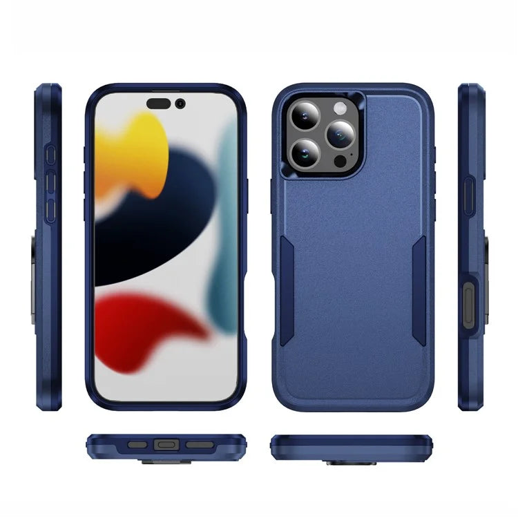 For iPhone 16 Pro Case PC+TPU Military Grade Drop Protective Phone Cover
