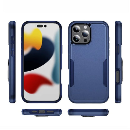 For iPhone 16 Pro Case PC+TPU Military Grade Drop Protective Phone Cover