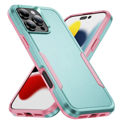 For iPhone 16 Pro Case PC+TPU Military Grade Drop Protective Phone Cover