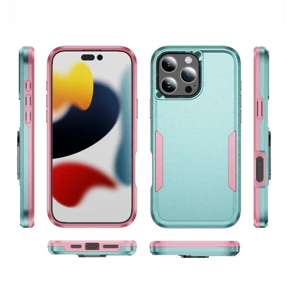For iPhone 16 Pro Case PC+TPU Military Grade Drop Protective Phone Cover