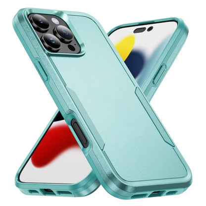 For iPhone 16 Pro Case PC+TPU Military Grade Drop Protective Phone Cover