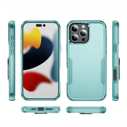 For iPhone 16 Pro Case PC+TPU Military Grade Drop Protective Phone Cover