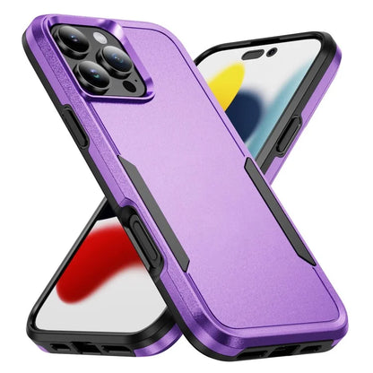 For iPhone 16 Pro Case PC+TPU Military Grade Drop Protective Phone Cover