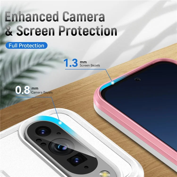 For Google Pixel 9 / Pixel 9 Pro Case PC+TPU Military Grade Drop Protective Phone Cover