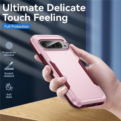 For Google Pixel 9 / Pixel 9 Pro Case PC+TPU Military Grade Drop Protective Phone Cover