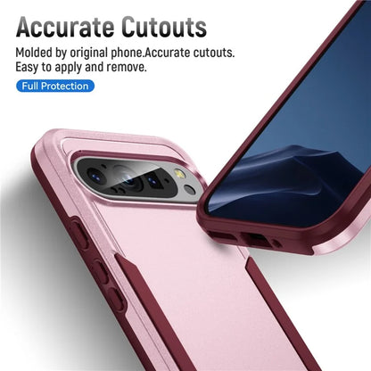For Google Pixel 9 / Pixel 9 Pro Case PC+TPU Military Grade Drop Protective Phone Cover