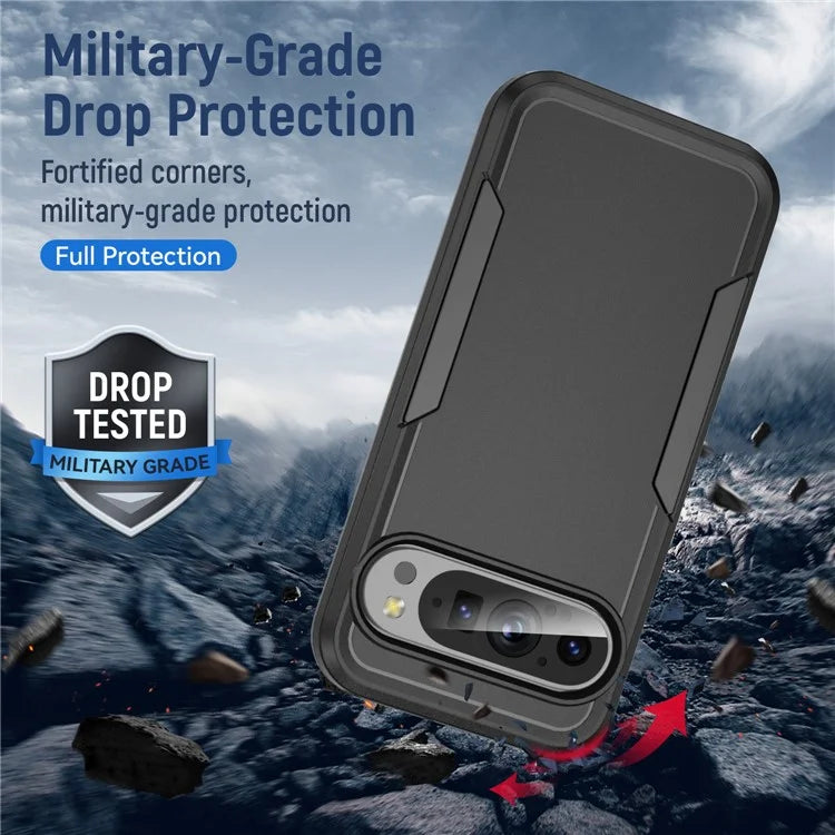 For Google Pixel 9 / Pixel 9 Pro Case PC+TPU Military Grade Drop Protective Phone Cover
