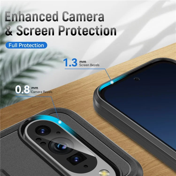 For Google Pixel 9 / Pixel 9 Pro Case PC+TPU Military Grade Drop Protective Phone Cover