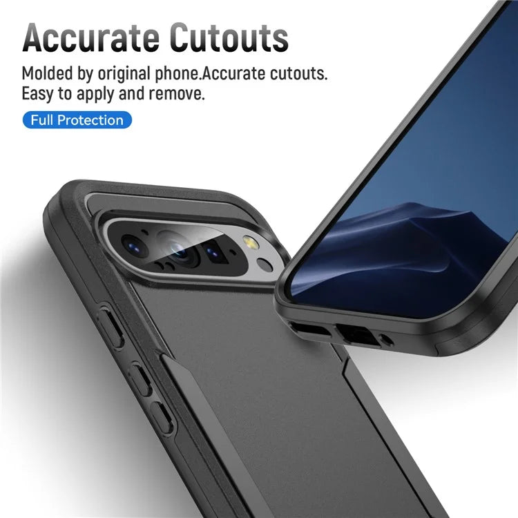 For Google Pixel 9 / Pixel 9 Pro Case PC+TPU Military Grade Drop Protective Phone Cover