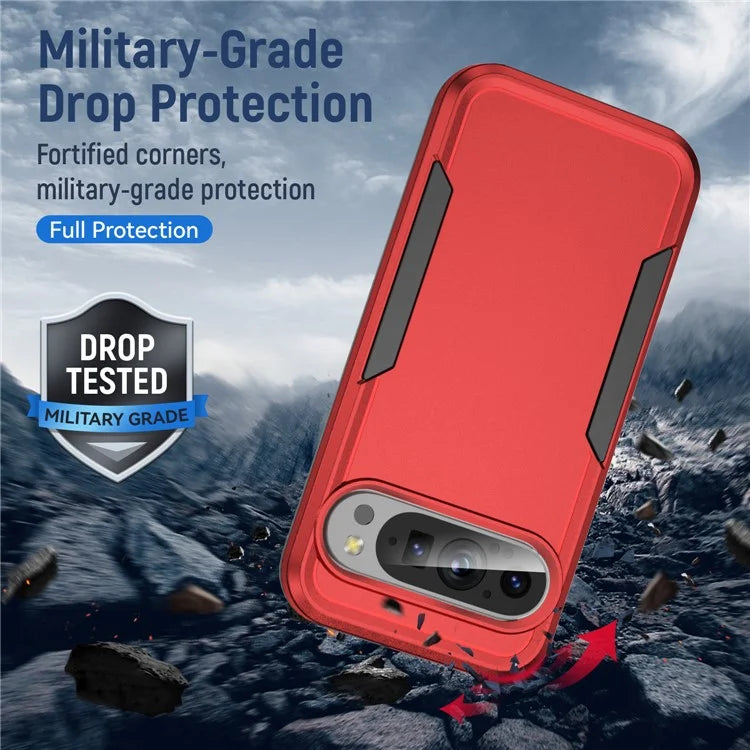 For Google Pixel 9 / Pixel 9 Pro Case PC+TPU Military Grade Drop Protective Phone Cover